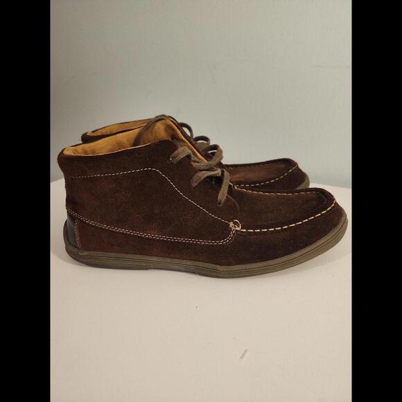 Minnetonka Brown Suede Chukka Boots - Picture 3 of 6